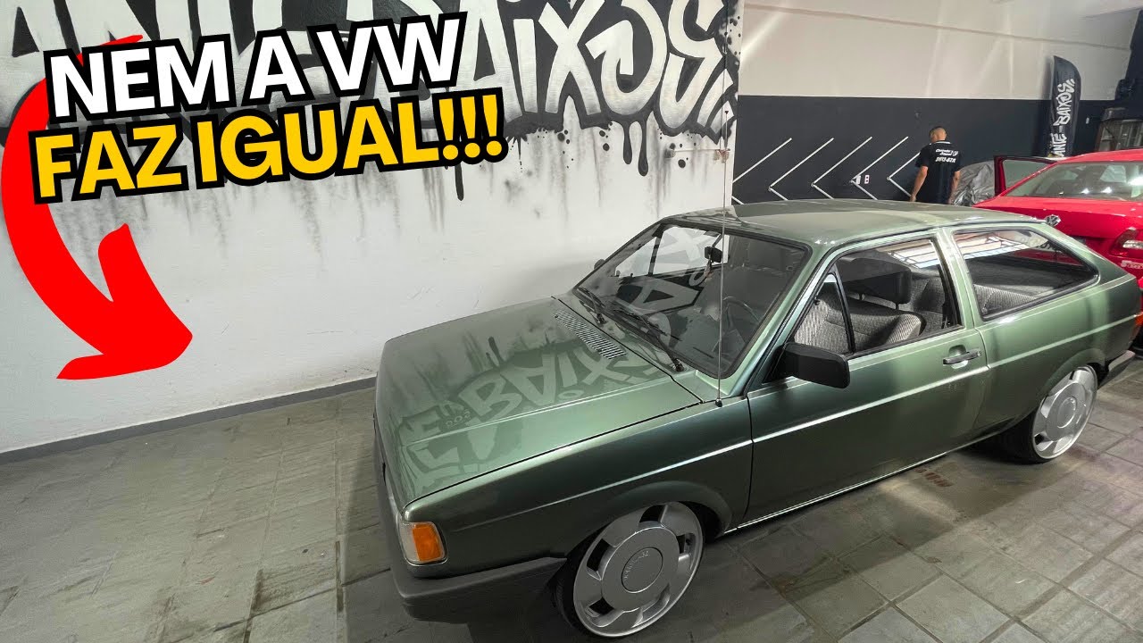 Gol GL 1994 com aro 17 e rebaixado, FOTOS Gol do Fabiano, u…