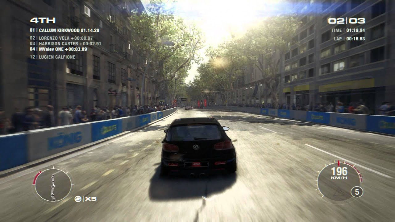 GRID 2 WSR Flat Fitty Race Championship Round 3