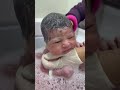 #first bath#newborn #fblifestyle #cutebaby