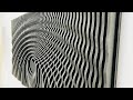 Diy how to install energy wave design 3d wall panels  parametric wall art installation