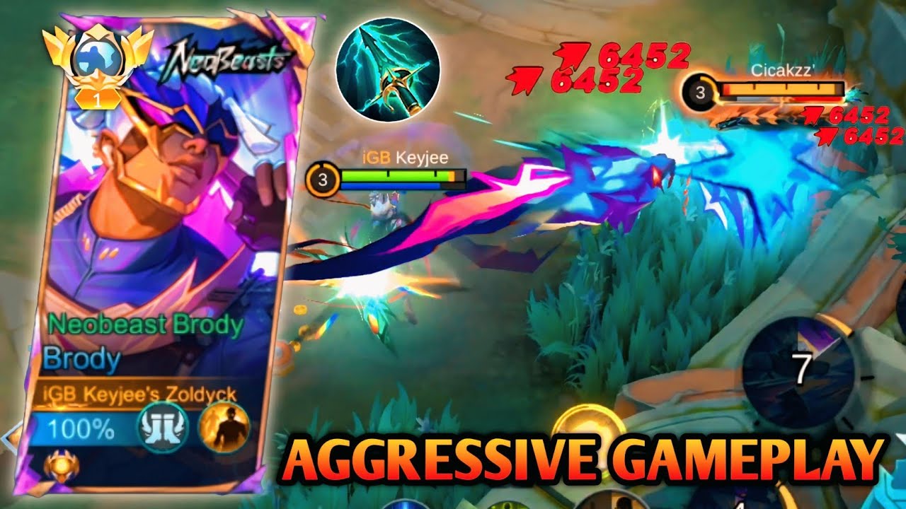 TOP 1 GLOBAL BRODY TUTORIAL AGGRESSIVE LANING, FARMING & ROTATION 2026 ! TOP GLOBAL BRODY - MLBB