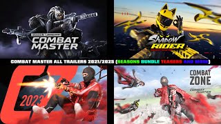 COMBAT MASTER ALL TRAILERS 2021/2025 (SEASONS BUNDLE TEASERS AND MORE)