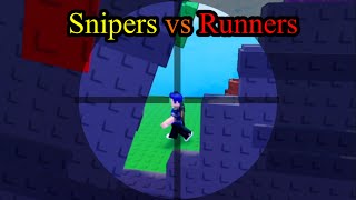 Roblox Snipers vs Runners is Surprisingly Stressful!