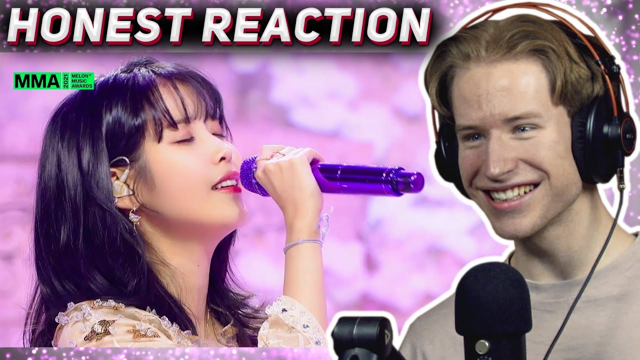 HONEST REACTION to [MMA 2021] IU - strawberry moon + Celebrity