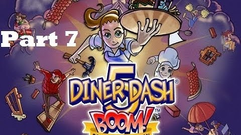 Diner Dash 5: BOOM! - Gameplay Part 7 (Bonus Level) Squid Row