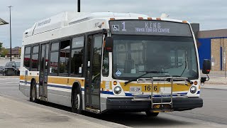 4K Hsr - Bus Engine Start-Up Nova Bus Lfs Natural Gas 1616