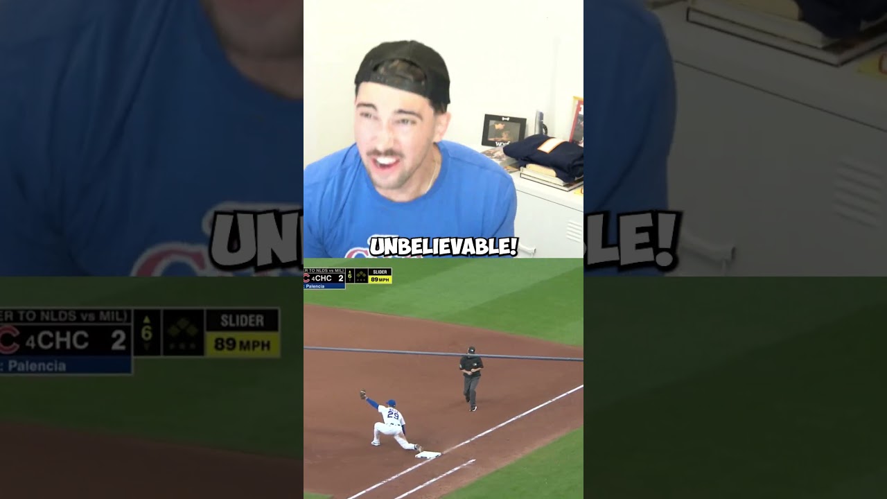 Реакция болельщика «Кабс» на третью игру «Падрес» в рамках Wild Card!