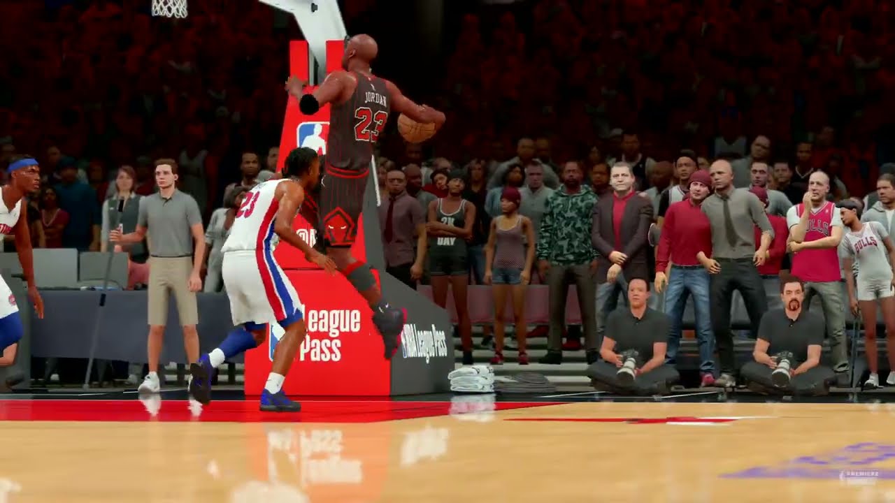 NBA 2K26 - Michael Jordan 82 PTS 🔥Courtside Highlights | BULLS vs PISTONS | My League 