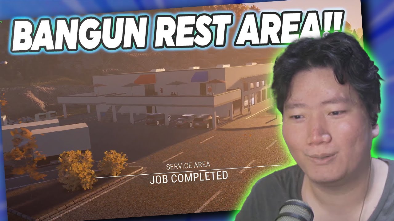 BIKIN REST AREA JALAN TOL Construction Simulator Indonesia 23 YouTube