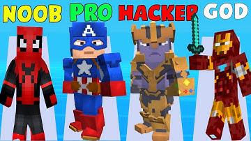 NOOB vs PRO vs HACKER vs GOD in Craft Destiny Run