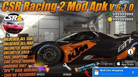 Csr Racing 2 Mod Apk All Cars Unlocked Free Shopping V 6.1.0 New Update 2025 100% Work