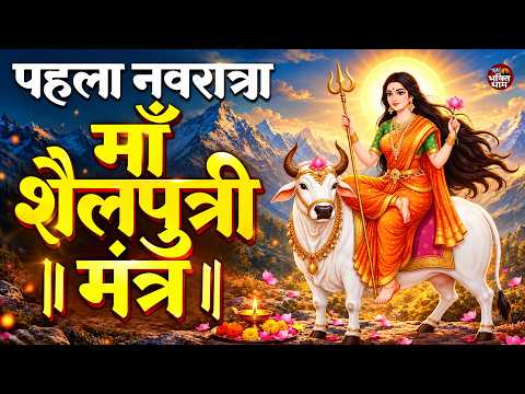 नवरात्र का पहला दिन | Shailaputri Mata Mantra Jaap 108 | माँ शैलपुत्री | Shardiya navratri 2026