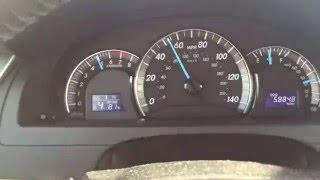 2012 Toyota Camry SE 0-60 MPH