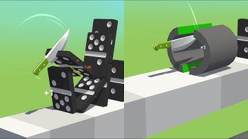 Slice It All 🔪🃏🎲🍊 All Levels Gameplay Android, iOS ASMR Cutting Game Part 8