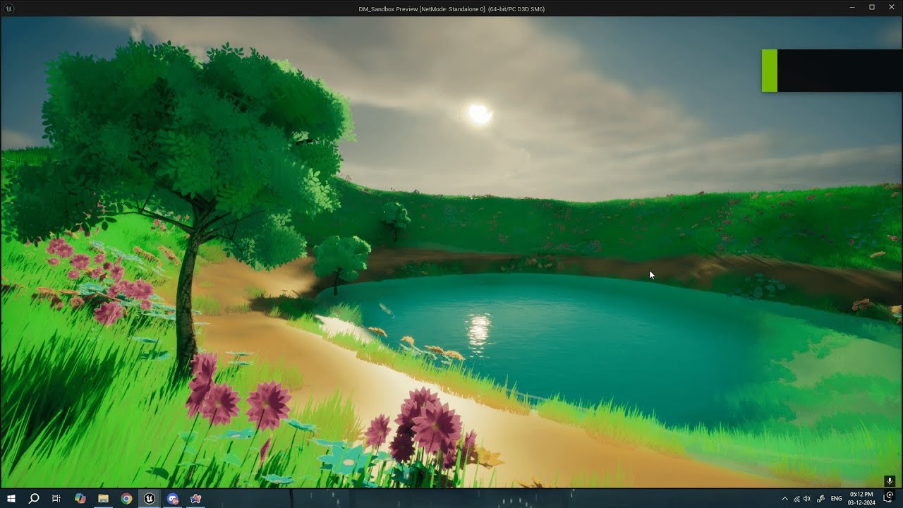 Stylized Environment Test 2 - Unreal Engine 5 - YouTube