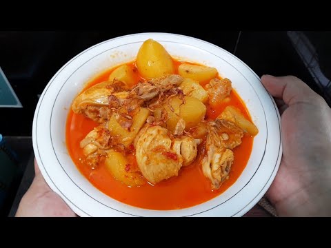 Opor Ayam Kentang Tempe