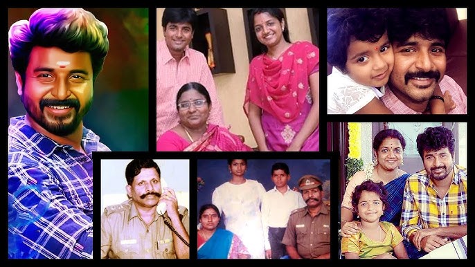 Sivakarthikeyan Family Photos Actor Sivakarthikeyan Family Wife Daughter Biography Youtube