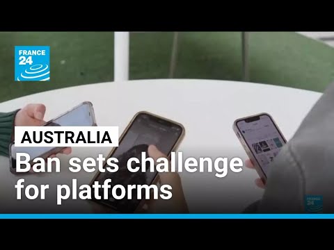 Australia’s under-16 ban sets a tough challenge for social media platforms • FRANCE 24 English