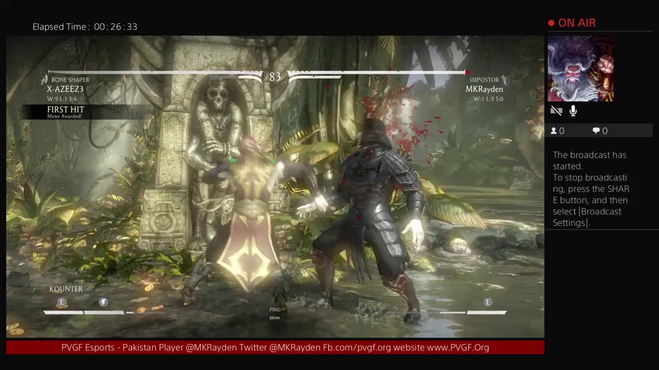PVGF Esports - Pakistan MKXL  Azeez Vs. MKRayden