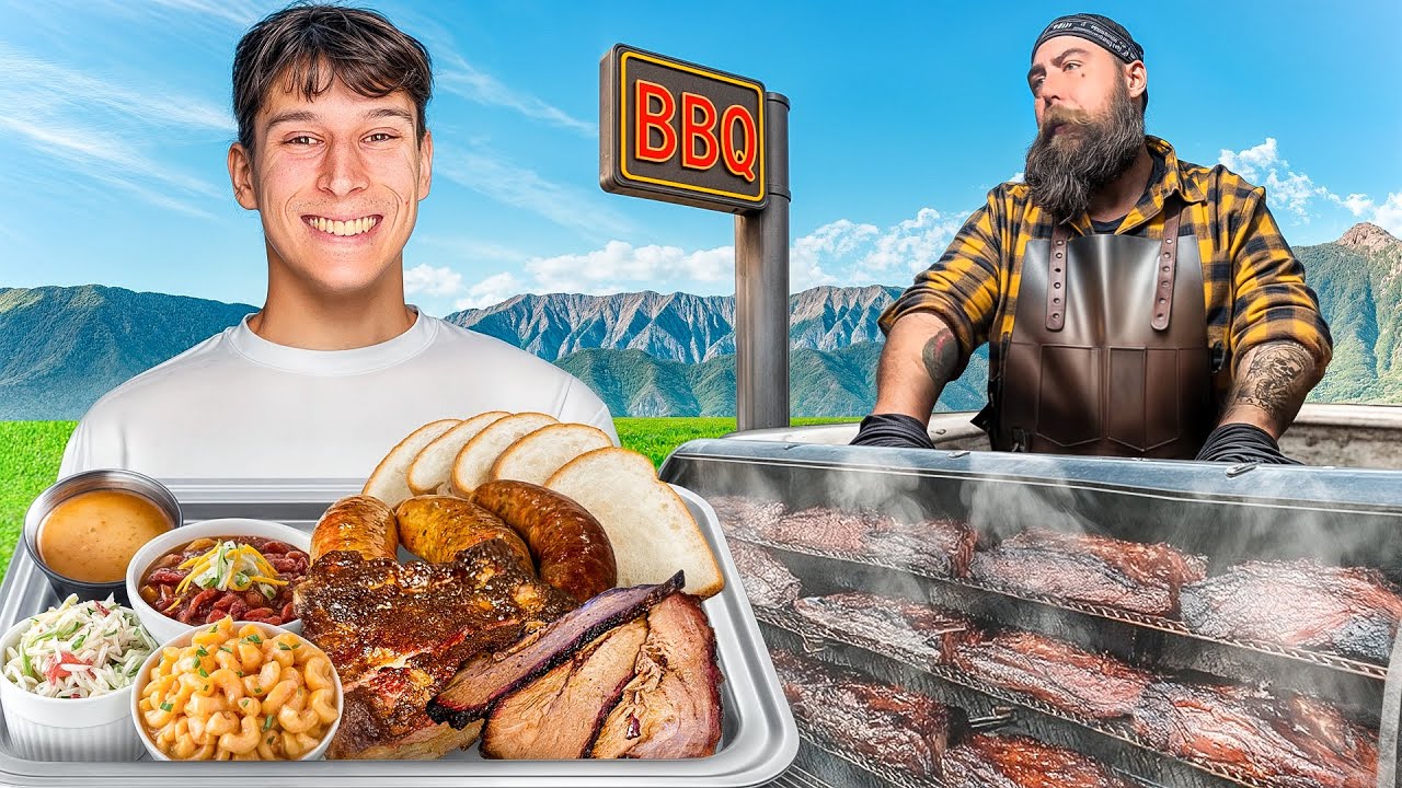 MANGIO nel BBQ smokehouse più Virale d'ITALIA! a Caserta