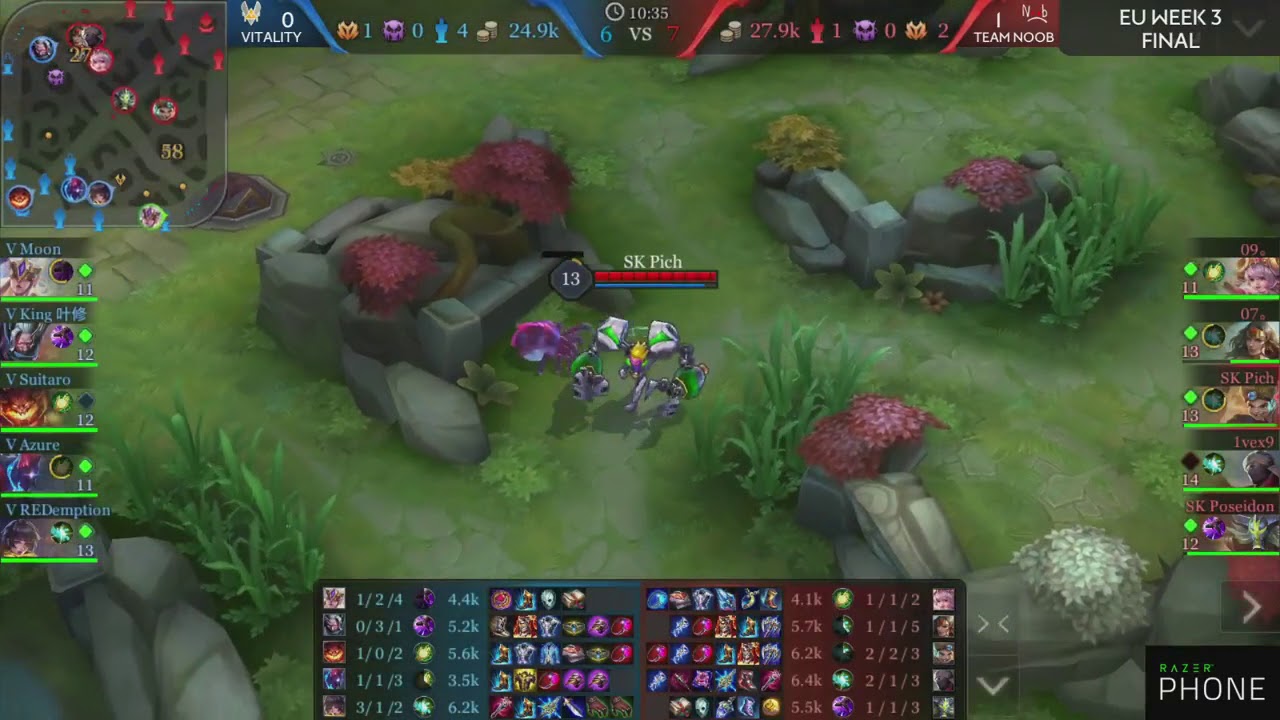 Valor Series EU Week 3 Finals Team Noob VS Vitality Game 2