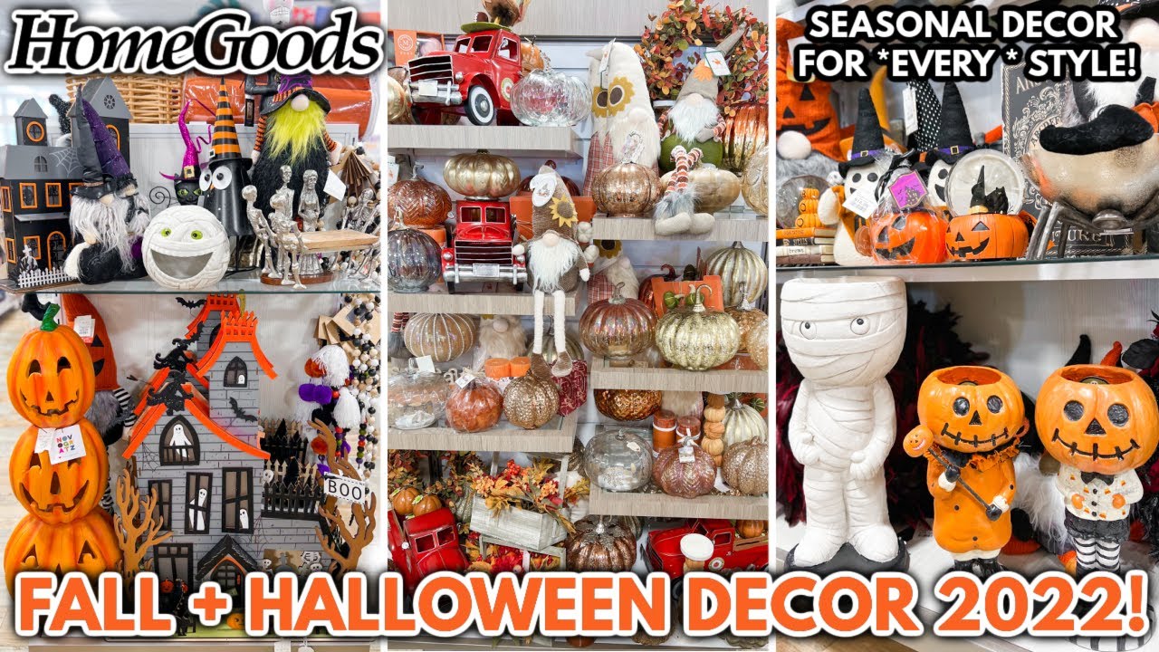 Must See FALL & HALLOWEEN DECOR at HomeGoods???? | Fall Decorating ...