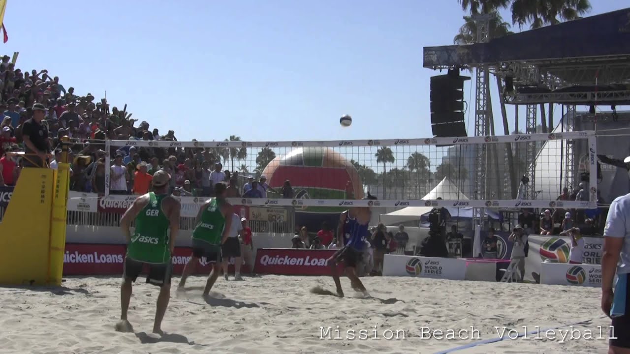 2014 WSOBV Long Beach USA vs GER Mens Semi Final Dalhausser/Rosenthal vs Walkenhorst/Windscheif