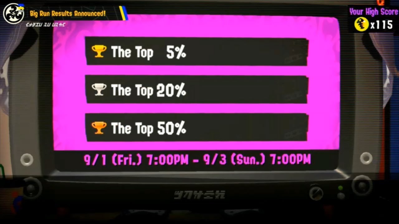 Big Run Results Be Like