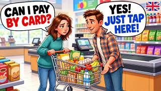 6. English Conversation Practice A2 | 10 Supermarket Dialogues for Everyday English screenshot 1