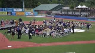 Cap toss  Beacon High School 2015