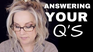 Q & A /  ANSWERING WIG + PERSONAL QUESTIONS / JILL LYNN BEAUTY THERAPY / OVER 50 BEAUTY CHANNEL