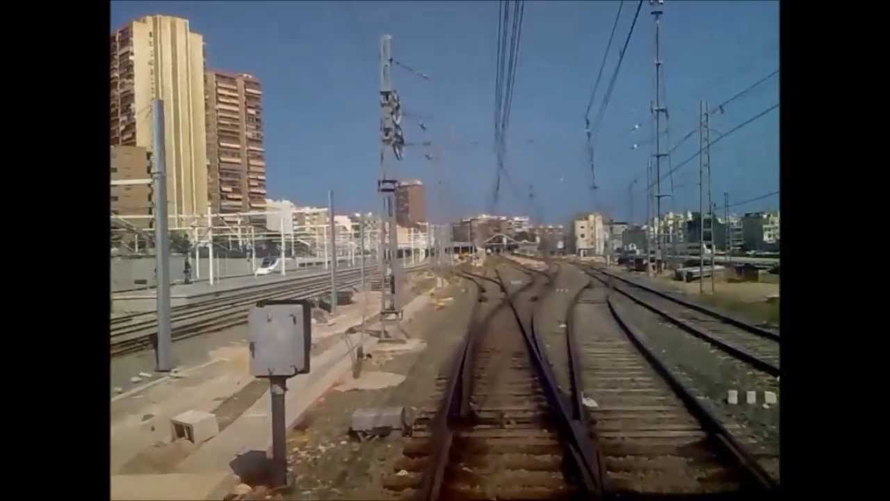 Viaje en cabina. Valencia-Alicante.