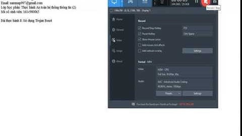 Bài thực hành 8: Sử dụng Trojan Beast