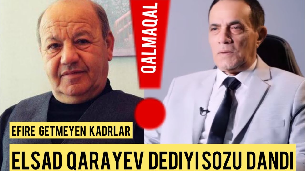 Əli Mirəliyev Elşad Qarayev Qalmaqal | Xəta çıxararsan əlimdən! Soxaram sənə| Efirə getməyən kadrlar