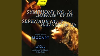 Serenade No. 7 in D Major, K. 250, "Haffner": IV. Rondo: Allegro