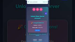 Beta server id unlock in 10 second 😱😱100% 💯 working trick ✅✅✅. proxy server screenshot 1