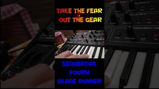Sequential Fourm Blade Runner #sequential #bladerunner #sequentialcircuits #musicproducer #synth