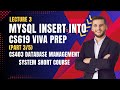 LECTURE NO.3 | CS619 MySQL Viva Prep | INSERT INTO Complete Guide (Part 3/5) | CS403 Lectures | DBMS