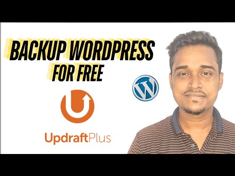 How to Backup WordPress website free using updraftplus