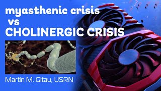 Myasthenic crisis vs Cholinergic NCLEX Review