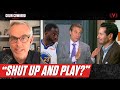 Reaction to Chris Russo-JJ Redick battle over Warriors' Draymond Green | Colin Cowherd Podcast
