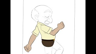 Harut Dance Cleanup and Color in Toonboom Harmony (Hand Drawn) part 4