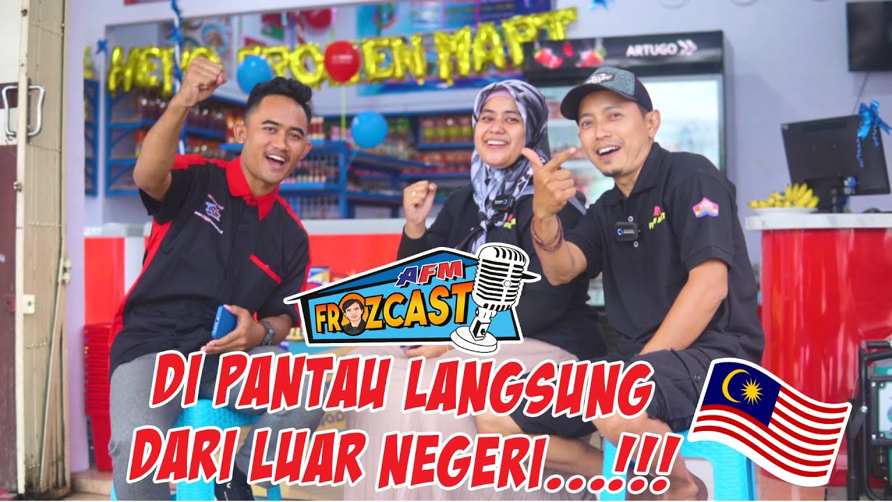 FROZCAST, dari malaysia berbisnis frozen dengan bantuan AFM Digital