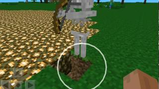 Minecraft:PE Disguisecraft Plugin review with Skimpy!