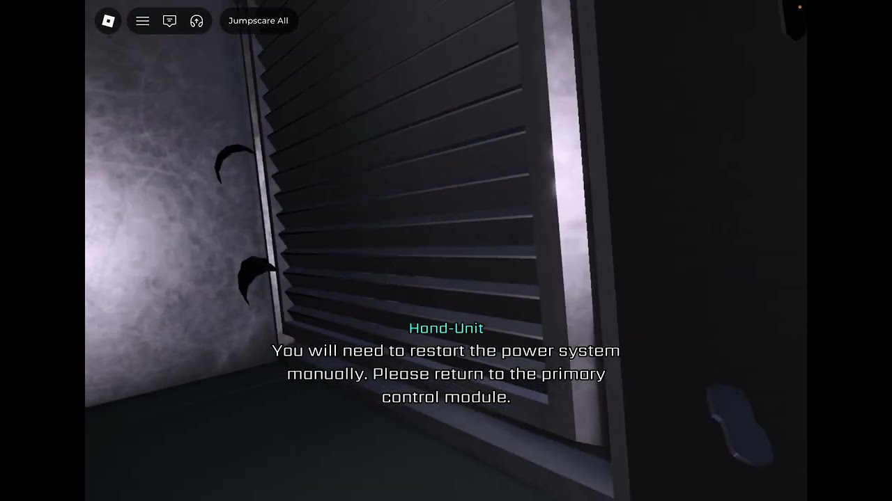 I got scared again playing fnaf sister location on Roblox 🫩