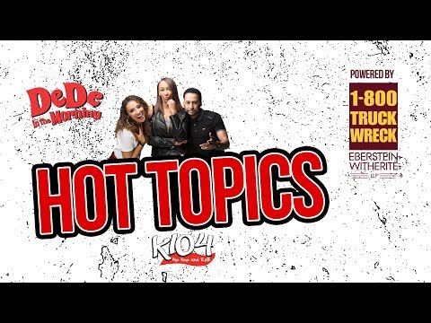 DeDe's Hot Topics - Future and Russell Wilson Got Into A Fight...