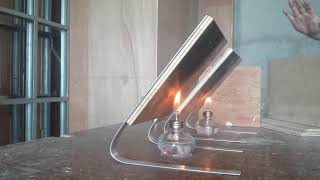 FLAMESHIELD FIRE RETARDANT -  45 DEGREE ALCOHOL LAMP TEST VIDEO