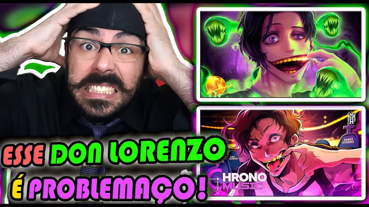 REACT - ♪ Don Lorenzo | Morto-Rico | AniRap / Chrono - CEMITÉRIO | Don Lorenzo (Blue Lock)