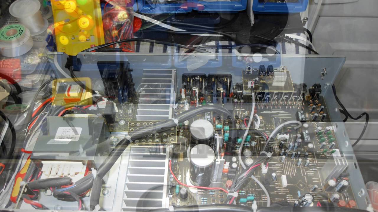Denon 720AE Amplifier Repair YouTube