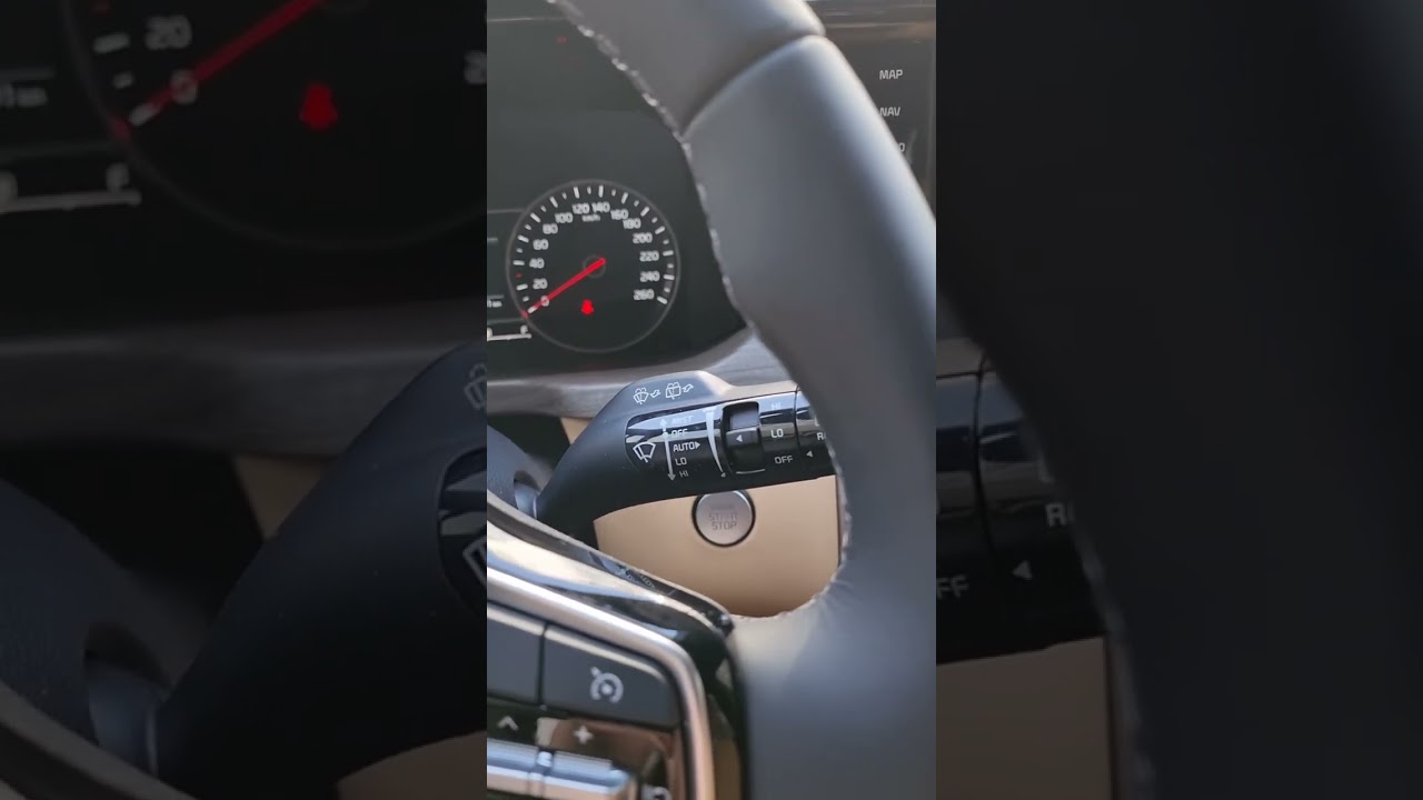 쏘렌도MQ4 기어봉 기어중립 기어N 방법